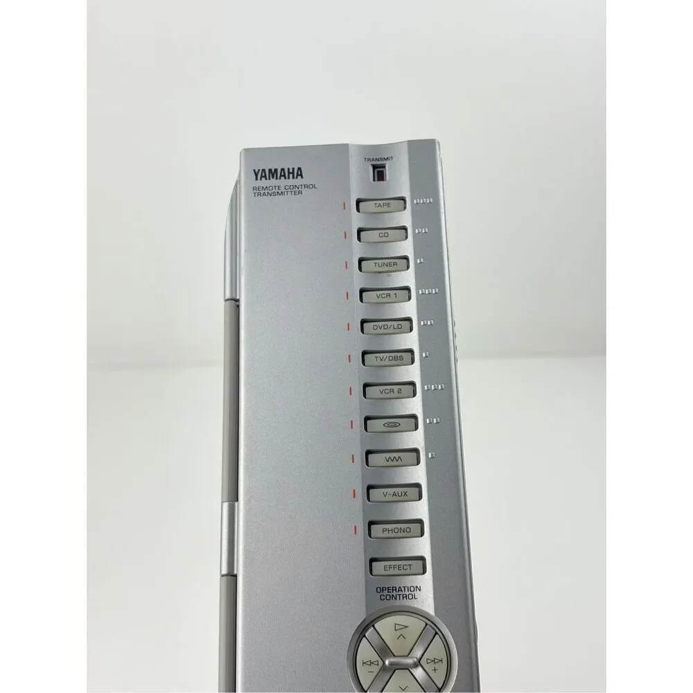 Yamaha Remote Control Transmitter RAV130 VV62710, Tested & Works Silver EQ2237